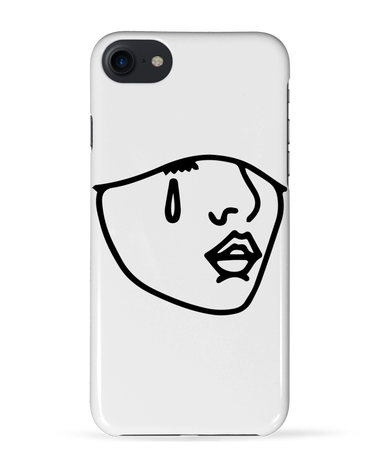 COQUE IPHONE 7 BLANCHE - PURPLE FICTION