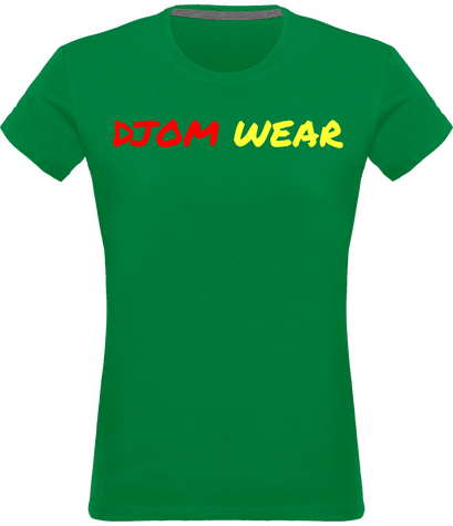 T shirt vert Djom Wear