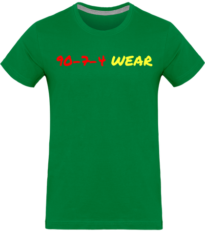T-shirt 90-7-4 wear vert 