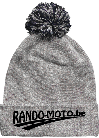 Bonnet à pompom (brodé) RM