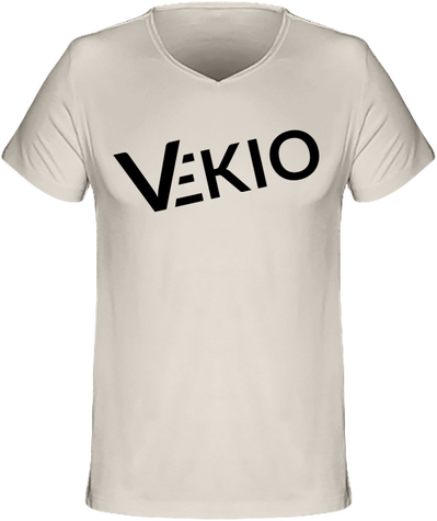 T-shirt Col V 120g Stanley (VEKIO noir) 
