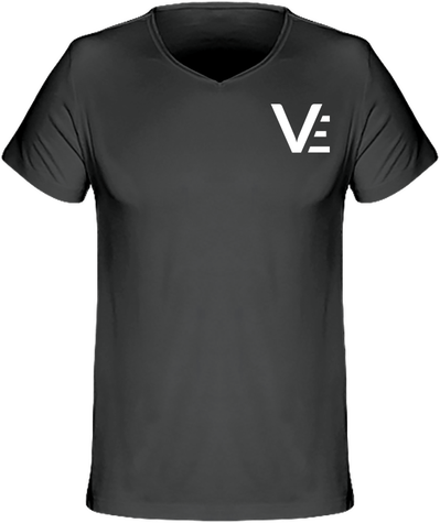T-shirt Col V 120g Stanley (VE blanc) 