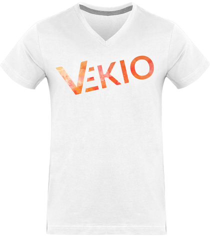 T-shirt col V 180g (VEKIO design)
