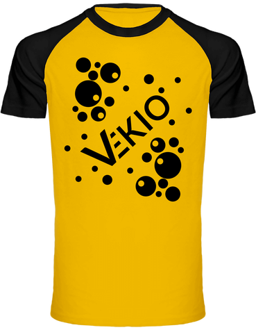 T-shirt bicolore (VEKIO bulles)