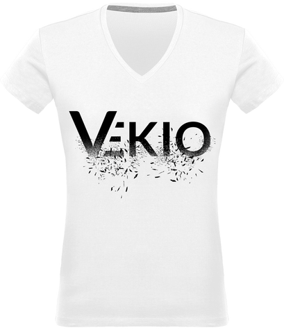 T-shirt col V (VEKIO éclaté) 