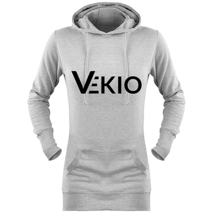 Sweat long capuche (VEKIO noir)