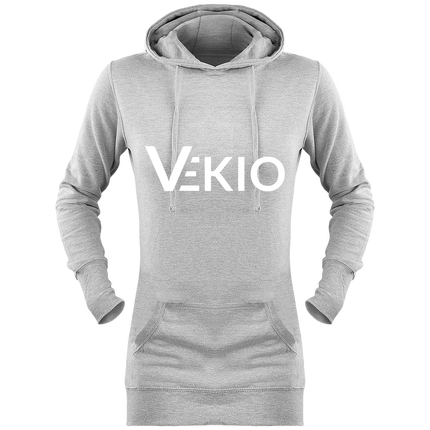 Sweat long capuche (VEKIO blanc)