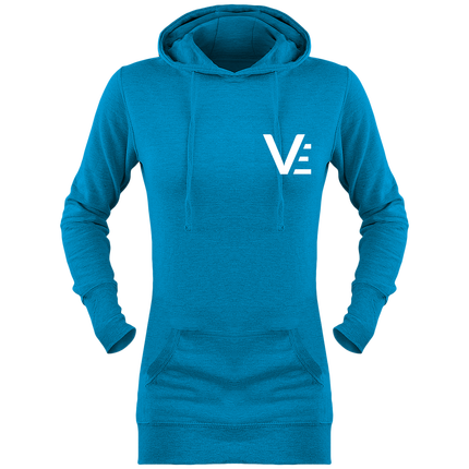 Sweat long capuche (VE blanc)