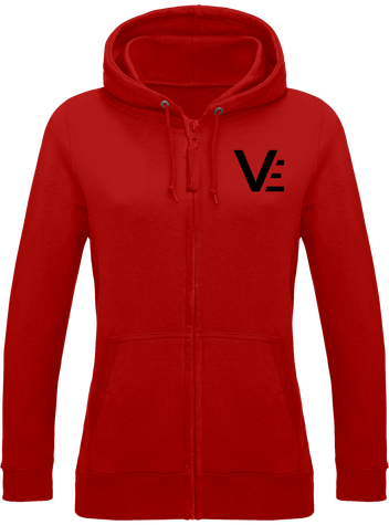 Sweat zippé Femme (VE noir)