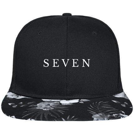Casquette SnapBack Visière Graphique Fleur Hawaii SEVEN