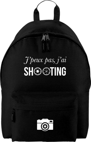 SAC A DOS - J'peux pas, j'ai shooting