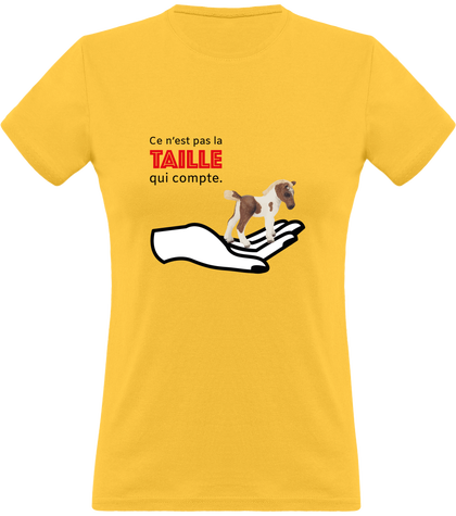 Ce n'est pas la taille qui compte - T-shirt Femme
