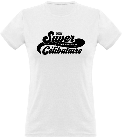 tee-shirt Super Célibataire