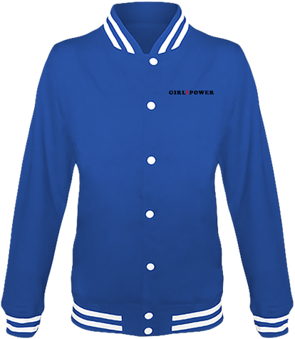 Veste Teddy femme Girl Power