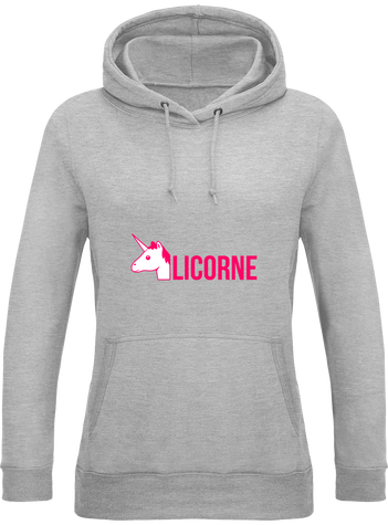 Sweat à capuche Licorne