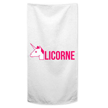 Serviette de plage Licorne 