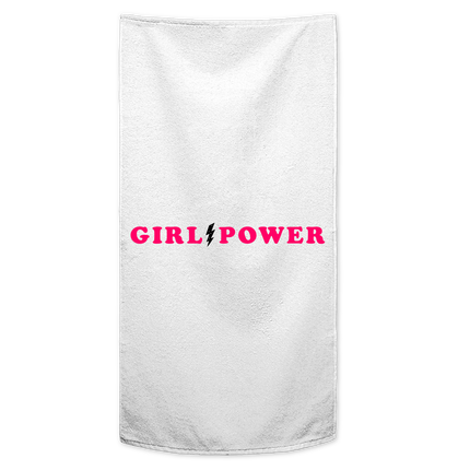 Serviette de plage Girl Power 