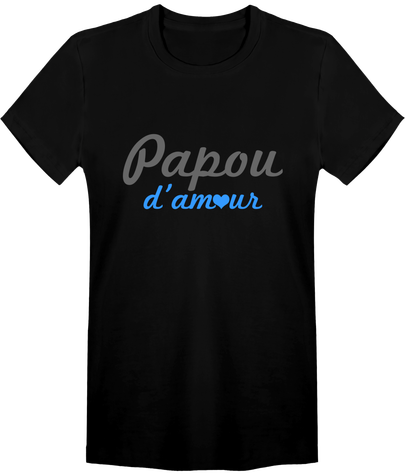 Tee-shirt homme Papou d'amour