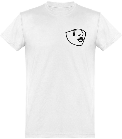 T-SHIRT LOGO NOIR - PURPLE FICTION