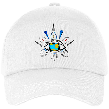 Casquette Orizon eye collection capsule blanche