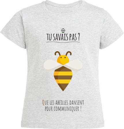 BEE - GIRL (black text)