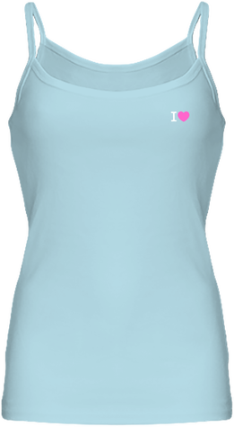 Débardeur femme fine bretelle 