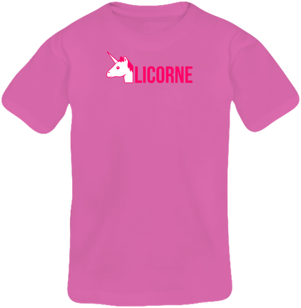 Tee-shirt col rond manche courte enfant