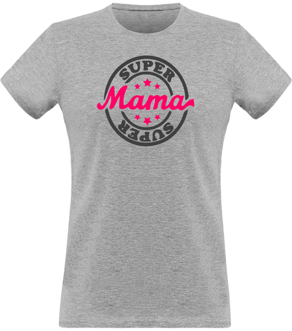 Tee-shirt col rond manche courte femme