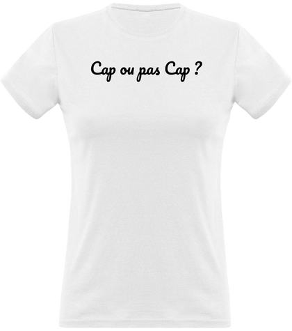 Tee-shirt col rond manche courte femme