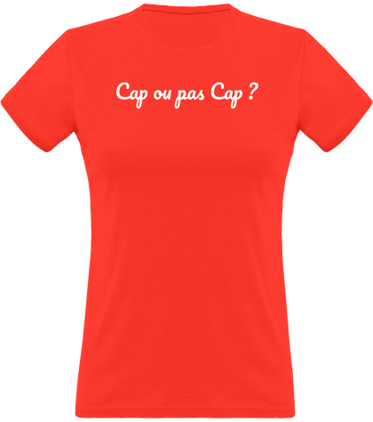 Tee-shirt col rond manche courte femme