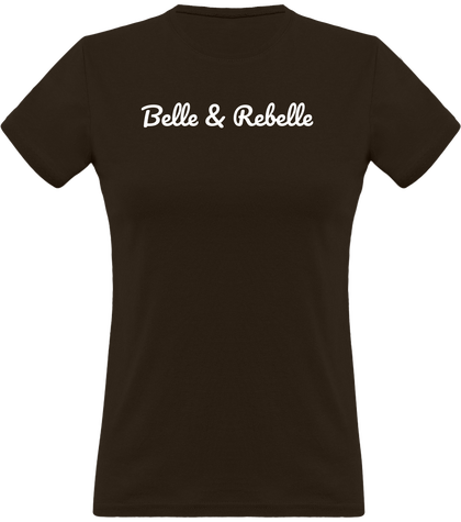 Tee-shirt col rond manche courte femme