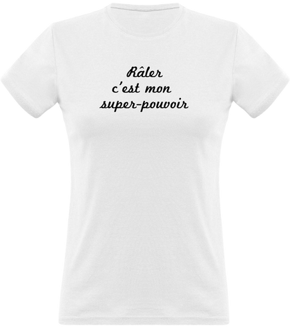 Tee-shirt col rond manche courte femme