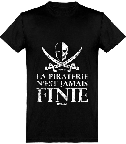Booba - T shirt La Piraterie N'est Jamais Finie