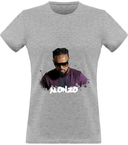 Alonzo - Tee Shirt Femme Col Rond Manches Courtes