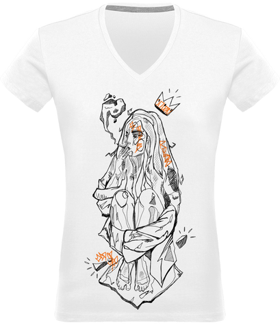 Smoking girl (Col en V)