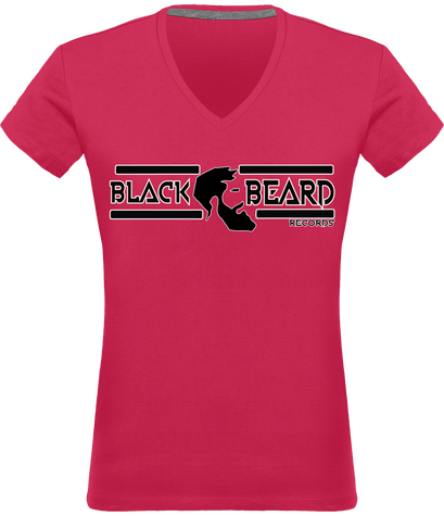T-shirt Col V Femme