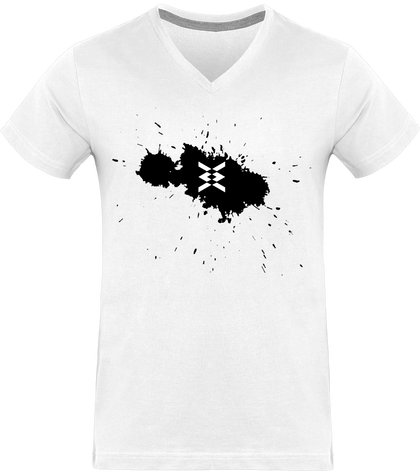 T-shirt Col V Homme 180g