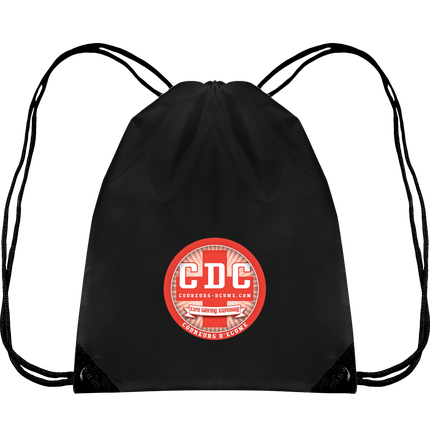 Sac cordelette coloris Navy logo Orange