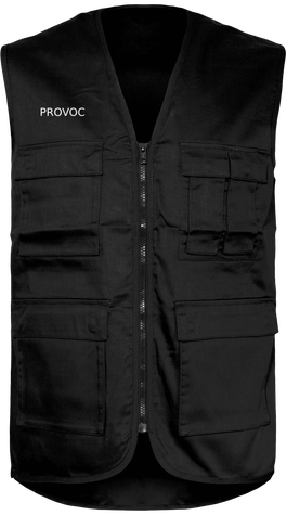Gilet Multipoches non doublé PROVOC 