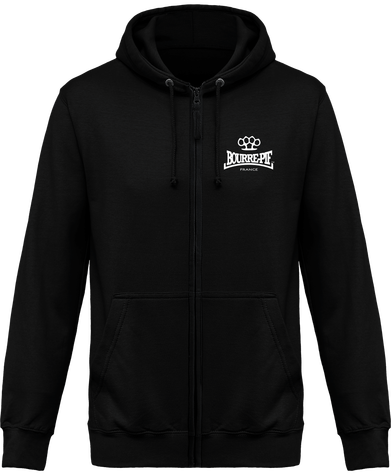 Sweat capuche zippé Bourre-Pif