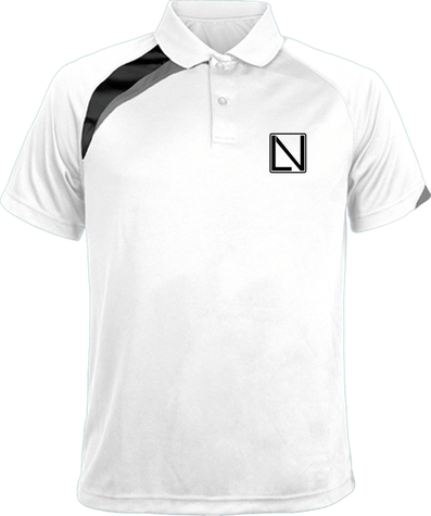 Polo Sport Logo Noir