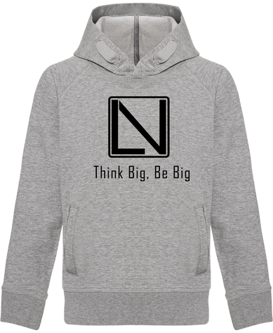 Sweat sport enfant logo Noir