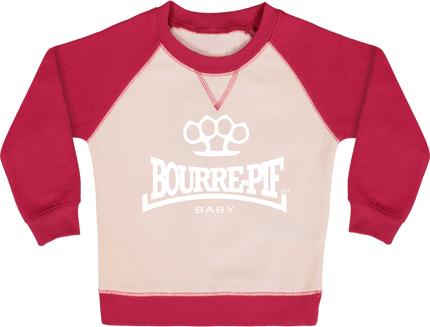 Sweat shirt bicolore bébé Bourre-Pif Baby