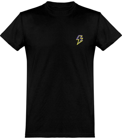 T-shirt éclair poitrine homme