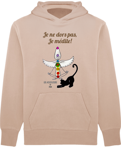 Sweat Ample à Capuche - Ethique - Acouphange de la Méditation