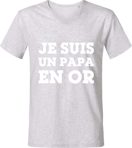 Tshirt Je suis un Papa en Or