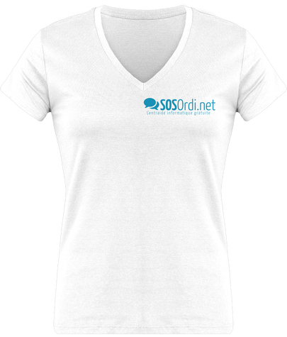T-shirt manches dégradées femme SOSOrdi.net