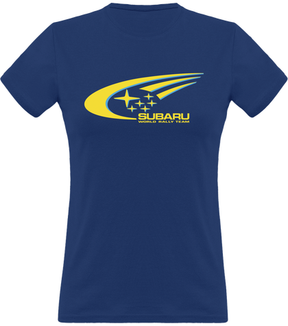 Tshirt Subaru SWRT Jaune (F)
