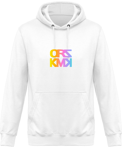 Hoodie blanc Orizon x Kemikal koncept
