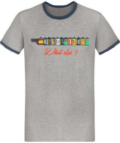 T-Shirt Vintage Bi color Coton Bio – What Else ?